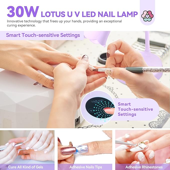 Saviland 30w gel x lamp