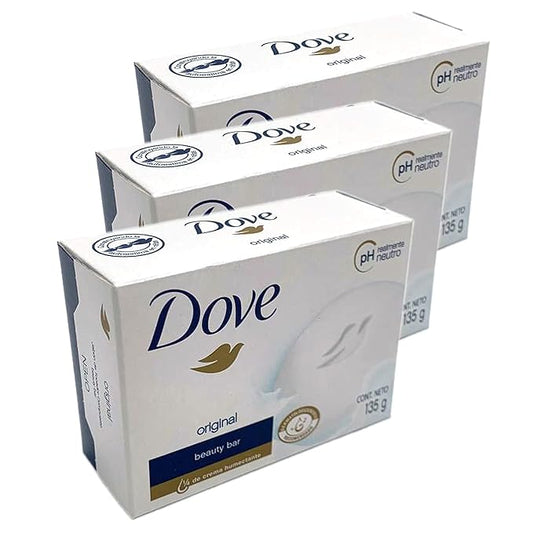White Moisturizing Cream Beauty Bar Dove 3.75 oz Soap(3 pack)