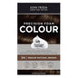 John Frieda Precision Foam Colour, Medium Natural Brown 5N, Full-coverage Hair Color Kit, Anti-Fade Gray Coverage, Deep Color Saturation Hair Dye, 1 Application