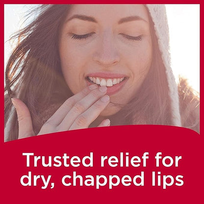 Carmex Lip Balm, Moisturizing, Original.15 Ounce, 3 ct. (Four Packs of 3)