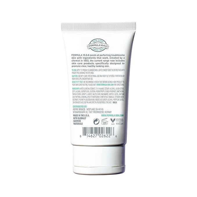 FORMULA 10.0.6 - Feel So Soft Lightweight Moisturizer 2 fl oz (60ml)