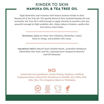 OIL BODY MANUKA TEA TREE
