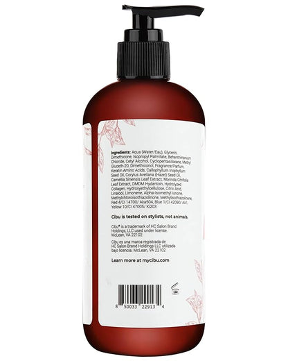 Cibu Color Conditioner 30017 For Dry, Color-Treated Hair - Gently Hydrates And Strengthens - Conditions Revitalizes Hair Scalp - Fresh Scent - 11.83oz