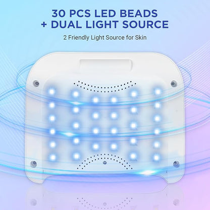 Cordless Nail Lamp, 120W Rechargeable