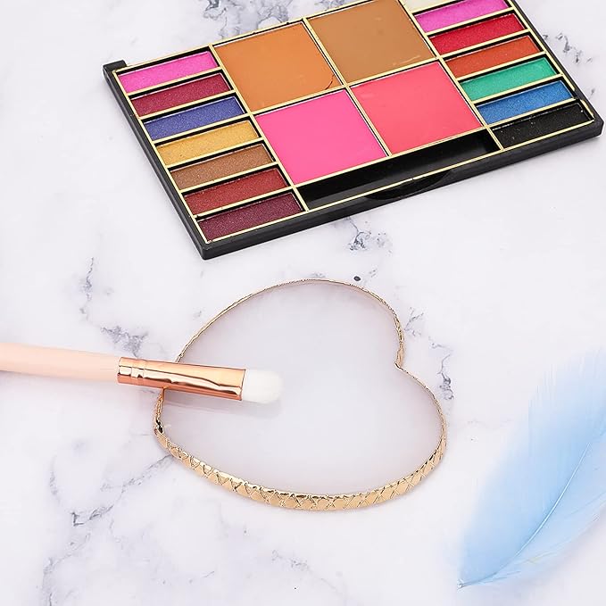 Resin Nail Art Palette Gold Edge Nail Holder