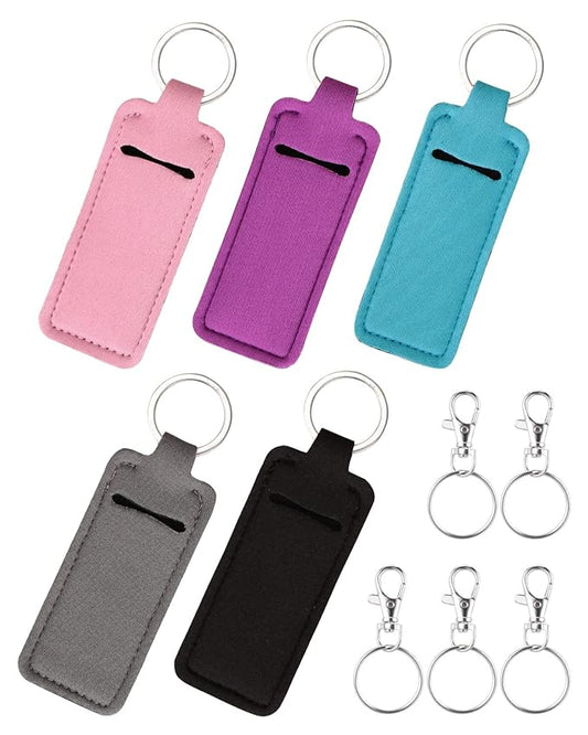 Lip Balm Sleeve Pouch Chapstick Holder