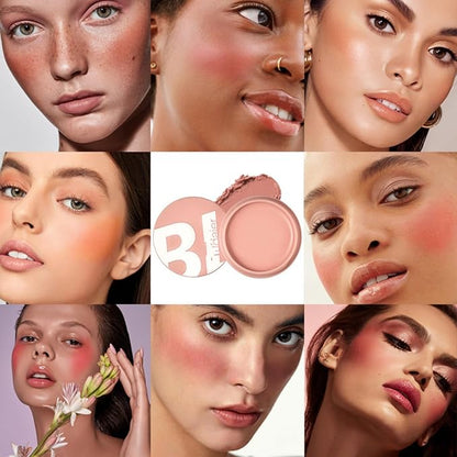 MAEPEOR Cream Blush 9 Color Smooth High-Pigmented Buildable