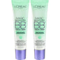L'Oréal Paris Makeup Magic Skin Beautifier BB Cream Tinted Moisturizer, Anti-Redness, 1 fl oz, 2 Count
