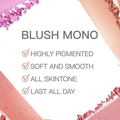 OULAC Matte Blush Makeup| Highly Pigmented Cream Blush| 4.8g