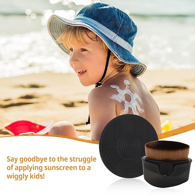 2pcs Sunscreen Applicator, Sunscreen Brush