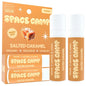 Space Camp Wellness Jumbo Lip Balm - Salted Caramel Organic Flavored Balm (2 Pack)