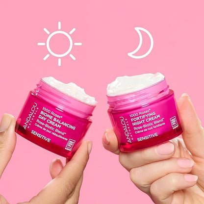 Andalou Naturals 1000 ROSES® Biome Balancing Day Cream