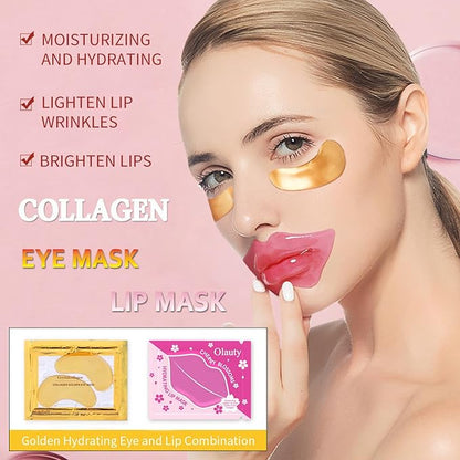 20 pairs 24k gold eye
