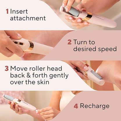 Finishing Touch Flawless Pedi Electronic Tool File and Callus Remover, Pedicure-New Version (Amazon Exclusive)