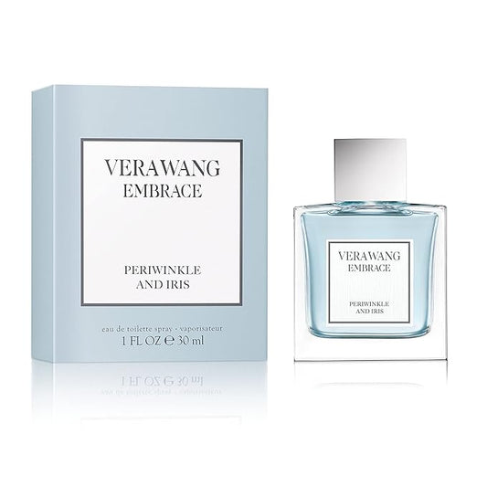 Vera Wang Eau de Toilette Spray, Embrace: Periwinkle & Iris, 1.0 Oz.