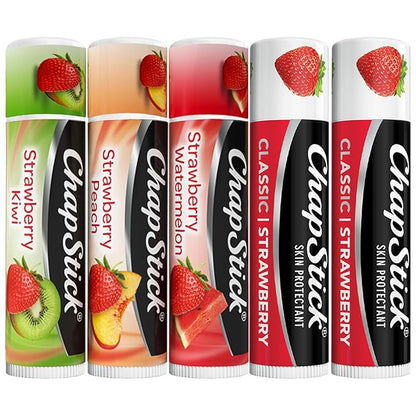 ChapStick Strawberry Lip Balm Bundle –