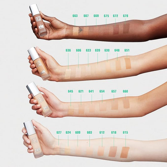 3INA The 24H Foundation 669-24H Long-Wearing Formula - 01 Oz