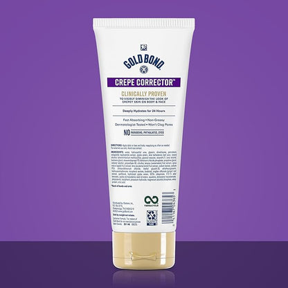 Gold Bond Age Renew Crepe Corrector Body Lotion, Replenishing & Smoothing Formula, 8 oz.