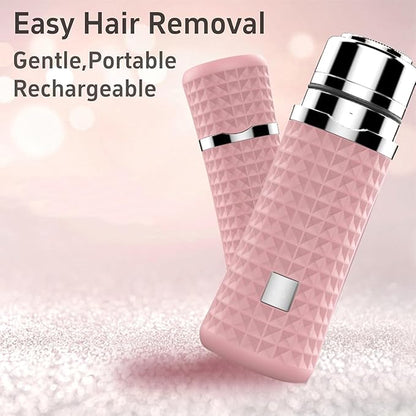 Mini Razors for Women, Upgraded Portable Powerful Electric Razors for Men, Facial Hair Remover for Women, Painless Face Shaver for Travel Office Business Trips