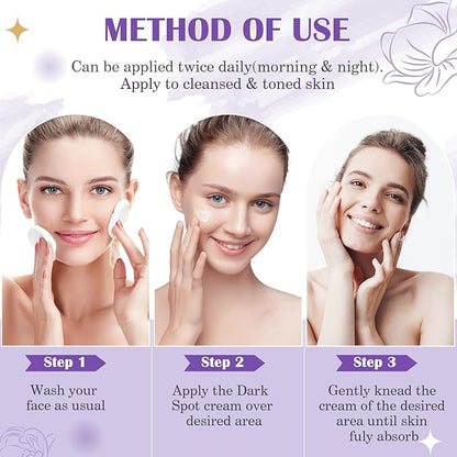 Dark Spot Corrector for Face & Body,Rapid Tone Repair Cream with Hyperpigmentation Treatment,Sun Spot, Age Spot & Melasma Remover,Dermatologist-Tested Brightening Retinol Serum (1.7 Fl Oz)
