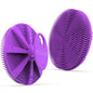 Silicone body scrubber shower bath