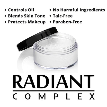 Translucent Finishing Powder Applies over Primer and Makeup - Pack)