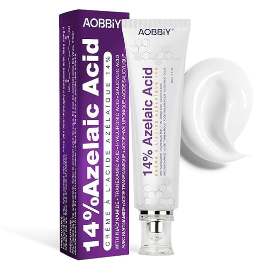 Azelaic Acid Acne Cream: Azelaic Acid For Face - Premium Azelaic Acid Cream - Face Skin and Beauty Care - Azelaic Acid Facial Cream, 1 Oz