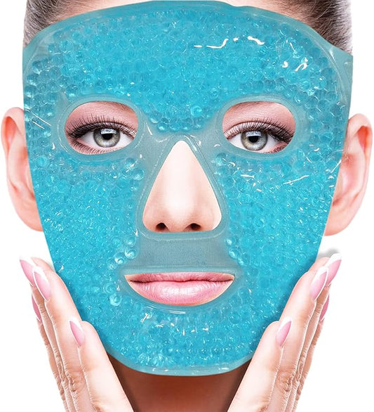 Cold face eye mask ice