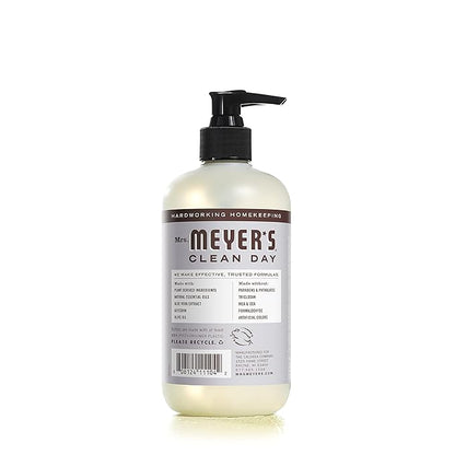 MRS. MEYER'S CLEAN DAY Liquid Hand Soap, Lavender Scent, 12.5 Ounce Bottle Each (12.5 Ounce, Pack of 6)