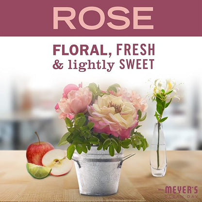 MRS. MEYER'S CLEAN DAY Liquid Hand Soap Rose (12.5 Fl Oz (Pack of 3))