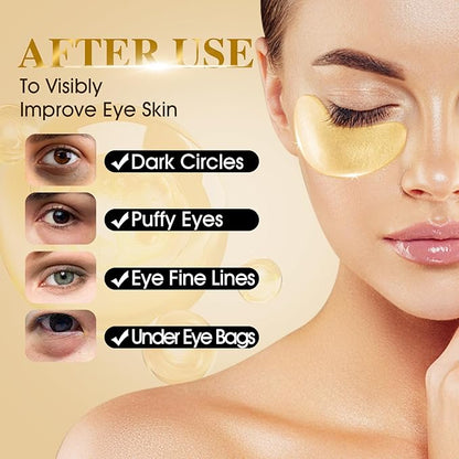 120 pcs 24k gold under