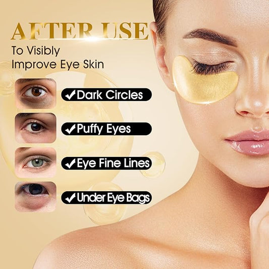 120 pcs 24k gold under