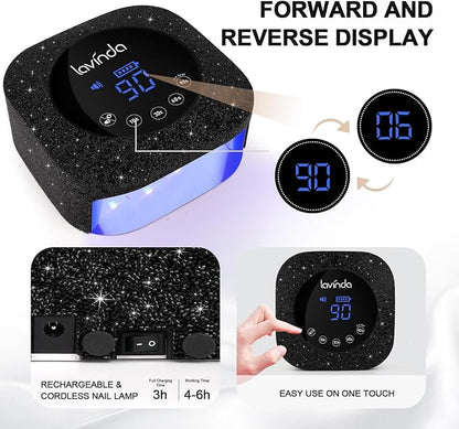 Lavinda 54w uv nail lamp,