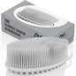 Avilana Silicone Body Scrubber – Gentle Shower Brush & Loofah Alternative – Silver-Infused Options – Fast-Drying, Hygienic, BPA-Free Silicone Body Exfoliator for Sensitive Skin, Men & Women