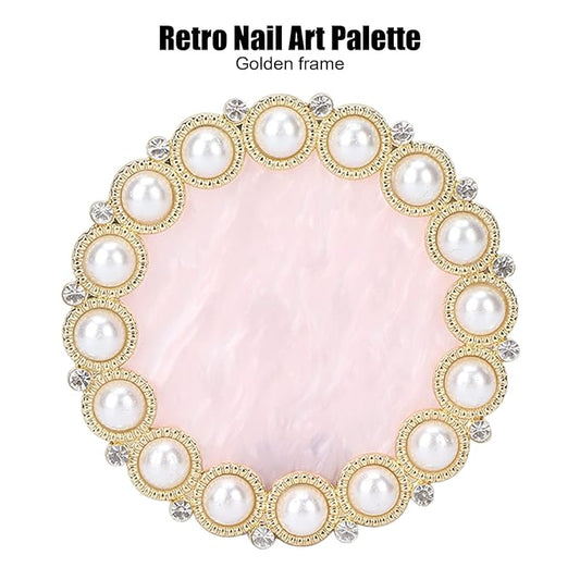 Resin Stone Nail Art Palette, Nail Art Display