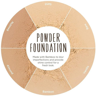 Burts Bees 100% Natural Mattifying Powder Foundation, Sand of 2)