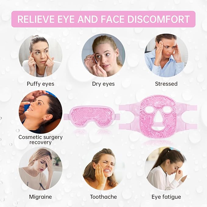 Face eye mask ice pack