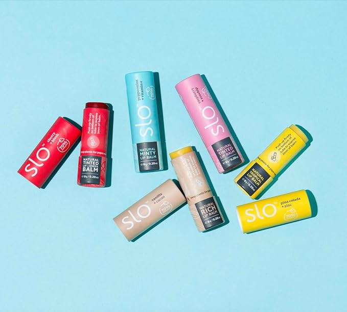 Slo | Natural Lip Balm - All Natural Lip 28oz