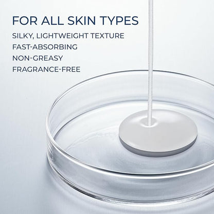 RoC Hydration+ Hyaluronic Acid Serum for Face, Hydrating, Plumping, Fragrance Free, Lightweight Formula with Collagen Proteins (1 Ounce) with Retinol Eye Cream Packette