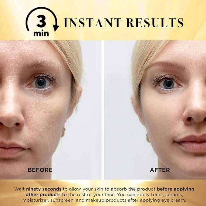 Instant Firming Face Tightener: Blurs & Smooths Mild to Moderate Wrinkles, Matte Anti-Aging Finish, No Chalky Residue, Makeup-Friendly, 2.1 oz