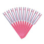 10 Pieces Eyebrow Razor for Women Facial Shaver Razor Brow Shaper Eyebrow Trimmer Dermaplaner Shaping Tool with Cover (Pink)