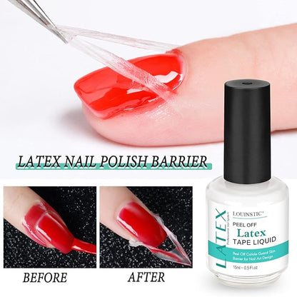 LOUINSTIC Nail Polish Gel Remover