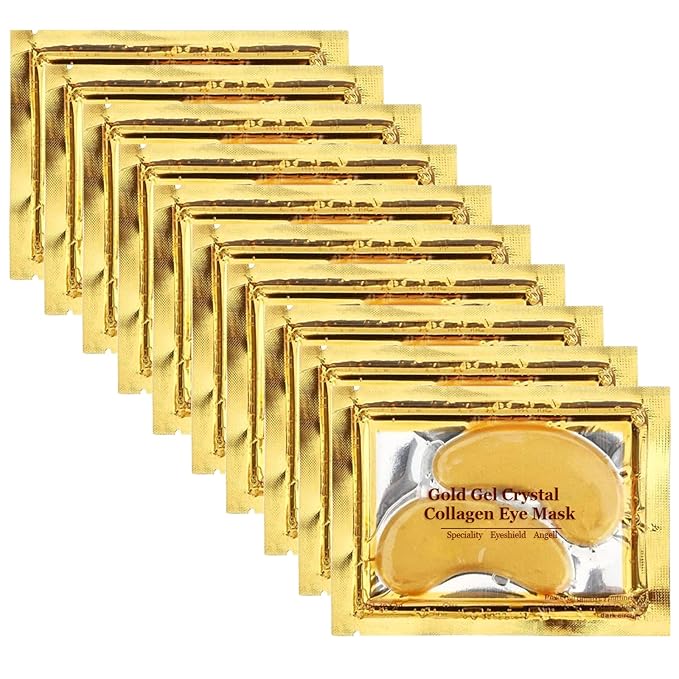 Permotary 30 pairs 24k gold