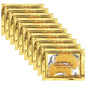 Permotary 30 pairs 24k gold