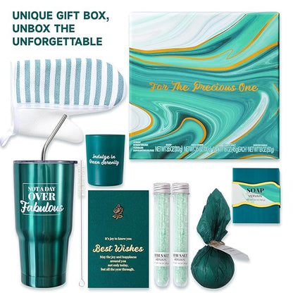 Gifts for Women Gift Baskets, Sister, Best Friends Birthday Gifts, Perfect Spa Gifts 6pcs Mothers Day Gifts