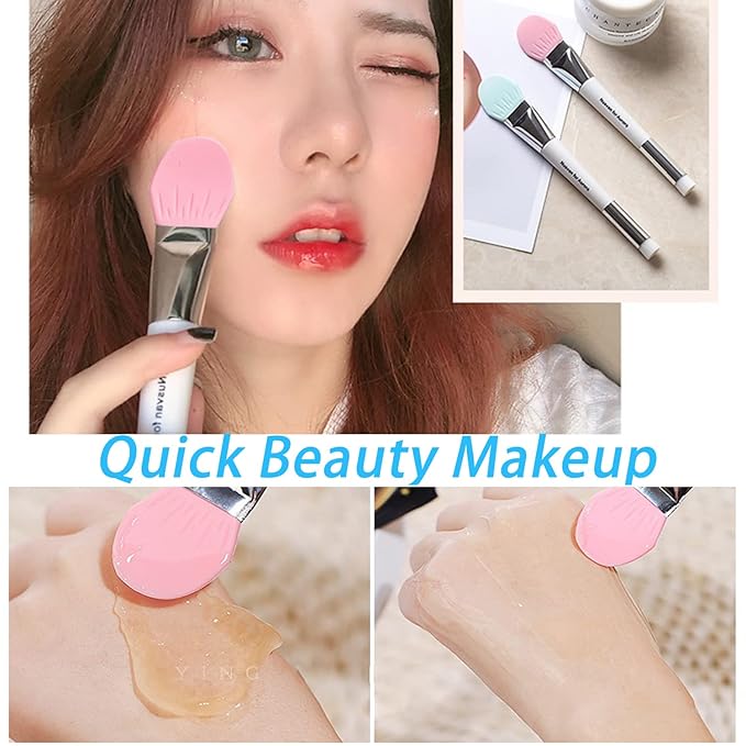 Makeup Spatula,Korean Spatula Makeup Stainless Steel Makeup Spatula