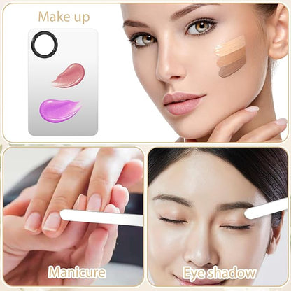 5 Pcs Makeup Spatula Korean Foundation Spatula Stainless