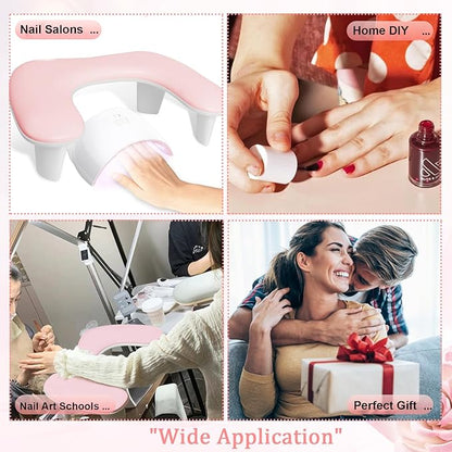 Nail arm rest for nail