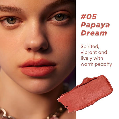 ITY Velvet Matte Finish Lip Stain-Mousse Textured Pudding Pudding