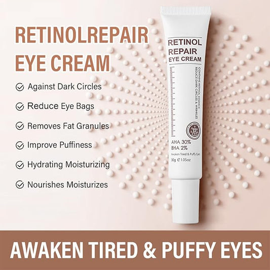 Retinol eye cream with retinol